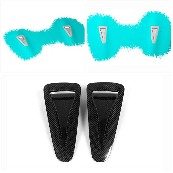 Купить Накладки на капот (2012-2015, Карбон) для Nissan GT-R