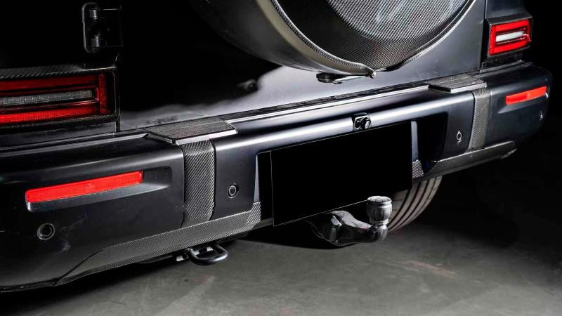 Купить Диффузор заднего бампера (для G63 AMG, Карбон) для Mercedes G сlass W465 2025- гг