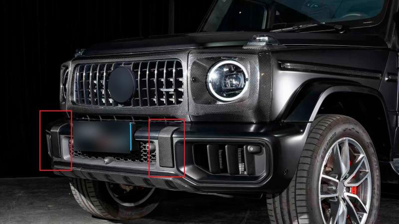 Купить Обводка поворотников (Карбон) для Mercedes G сlass W465 2025- гг