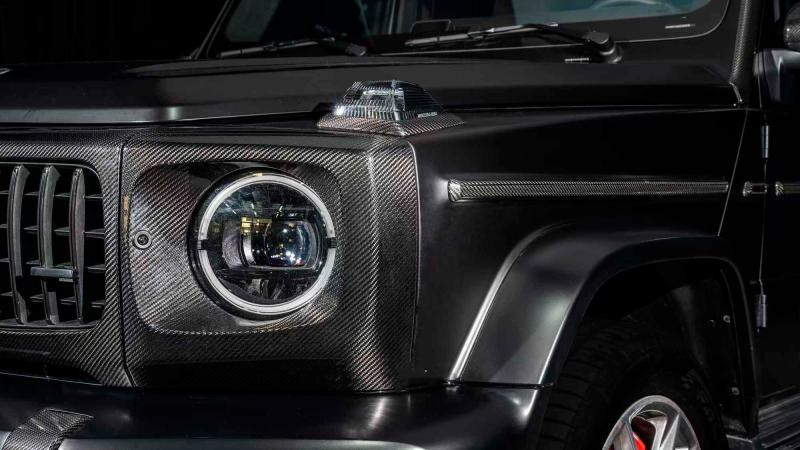 Купить Молдинги (Карбон) для Mercedes G сlass W465 2025- гг