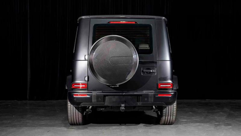 Купити Накладка на запасне колесо (Карбон) для Mercedes G сlass W465 2025- рр