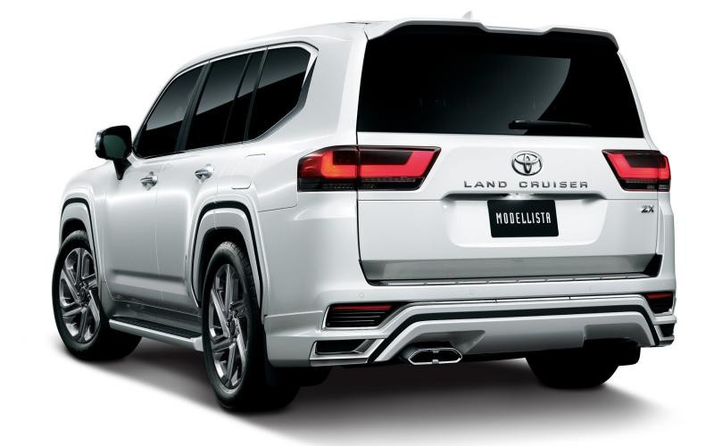 Купить Спойлер Modelista Черный для Toyota Land Cruiser 300