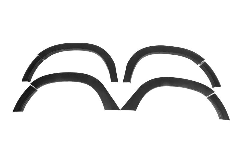Купити Накладки на арки з молдингами (12 шт., чорні ABS) для Renault Duster 2018-2024 рр
