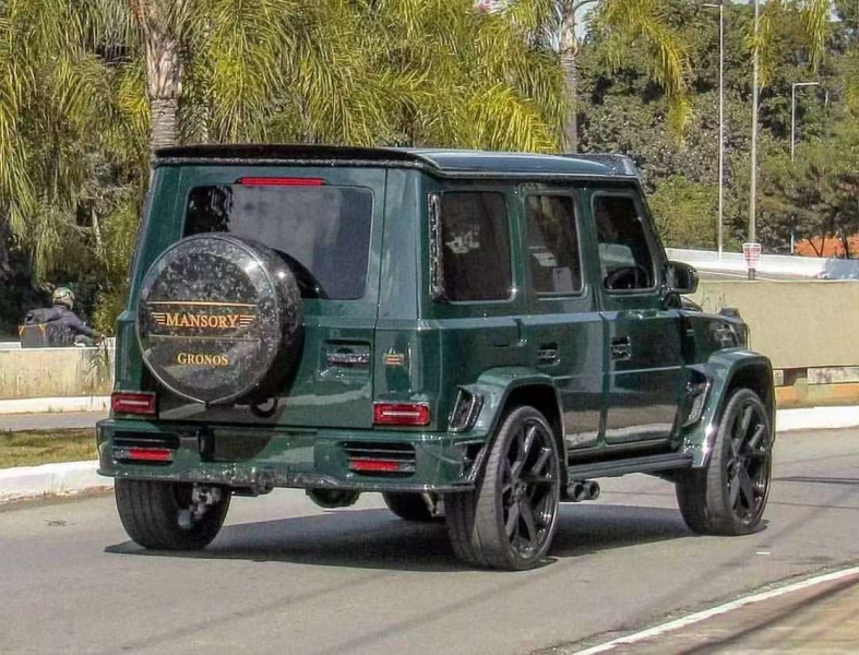 Купить Комплект обвесов 2018-2025 (MNSR-Style) для Mercedes G сlass W463