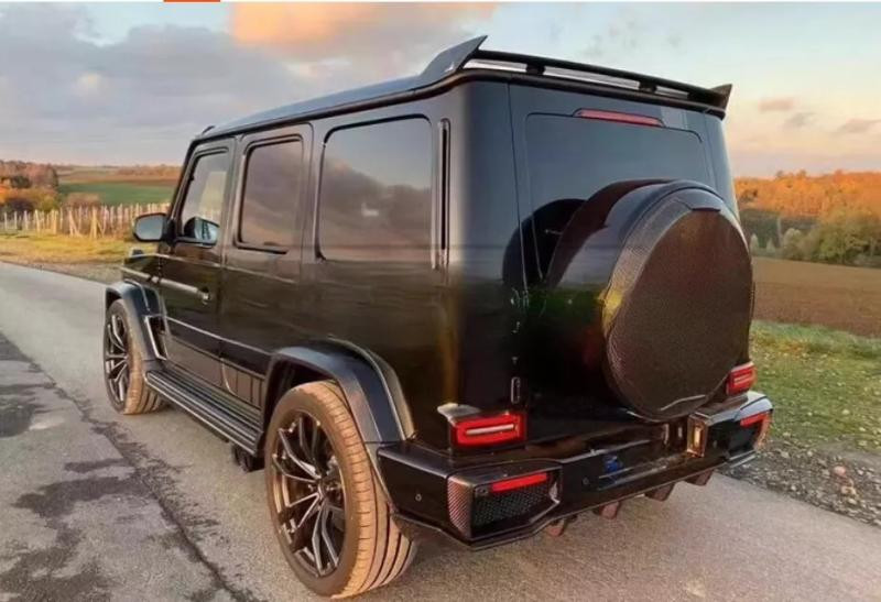 Купить Диффузор заднего бампера V2 (для G63 AMG, Карбон) для Mercedes G сlass W463 2018-2024 гг