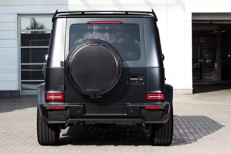 Купить Диффузор заднего бампера V2 (для G63 AMG, Карбон) для Mercedes G сlass W463 2018-2024 гг