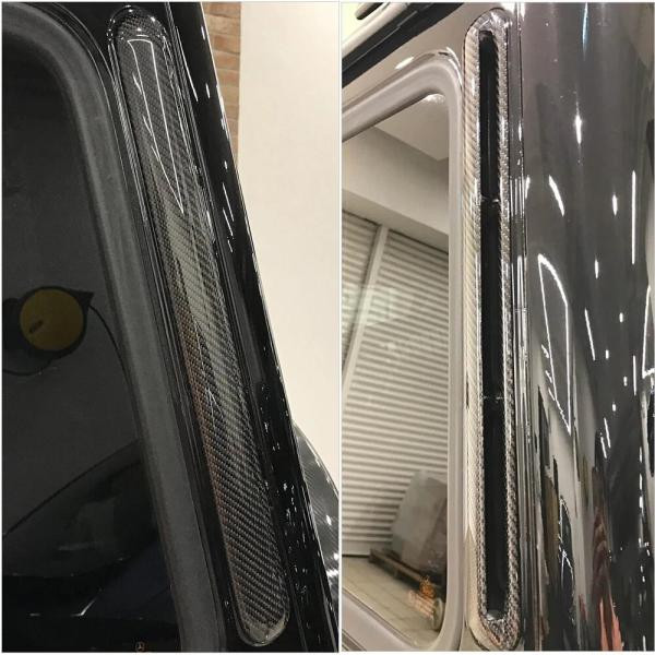 Купити Накладки на задні стійки (Карбон) для Mercedes G сlass W463 1990-2018рр