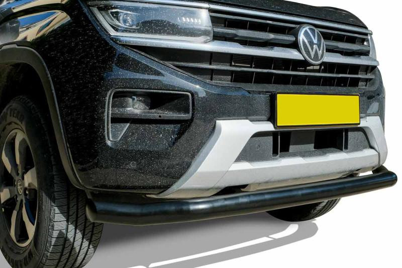 Купить Передний ус Vegas (черный, 76мм) для Volkswagen Amarok 2022- гг