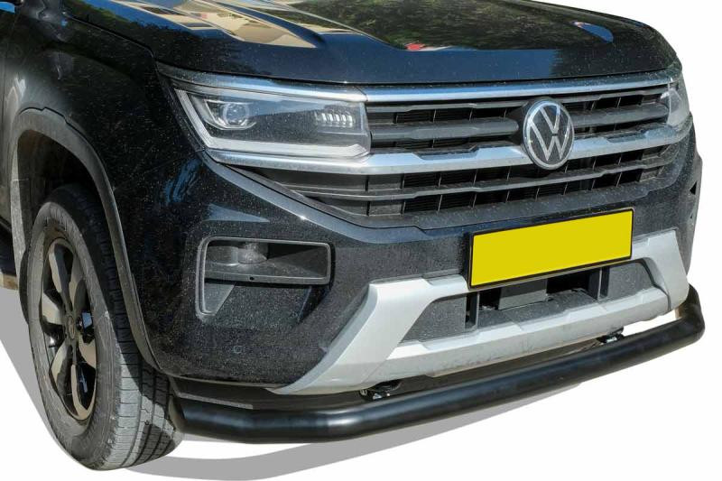 Купить Передний ус Vegas (черный, 76мм) для Volkswagen Amarok 2022- гг