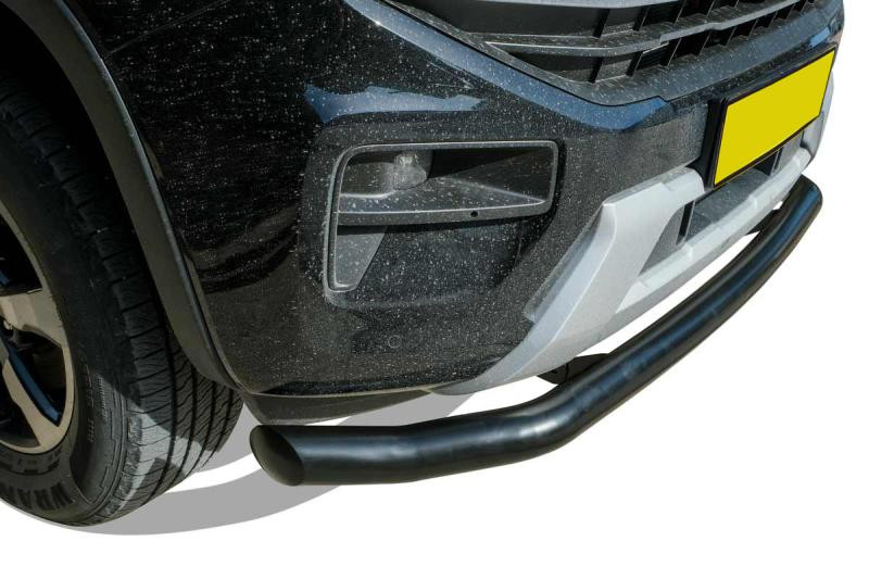 Купить Передний ус Vegas (черный, 76мм) для Volkswagen Amarok 2022- гг