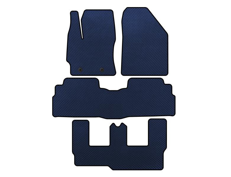 Купити Килимки EVA (3 ряди, 7-ми місний, Синій) для Toyota Verso 2009- рр