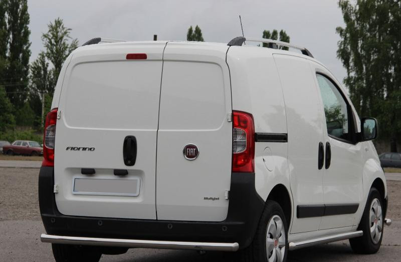 Купить Задняя защита (нерж) для Fiat Fiorino/Qubo