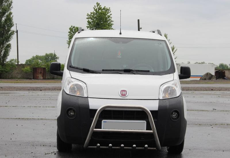 Купить Кенгурятник WT006 (нерж) для Fiat Fiorino/Qubo