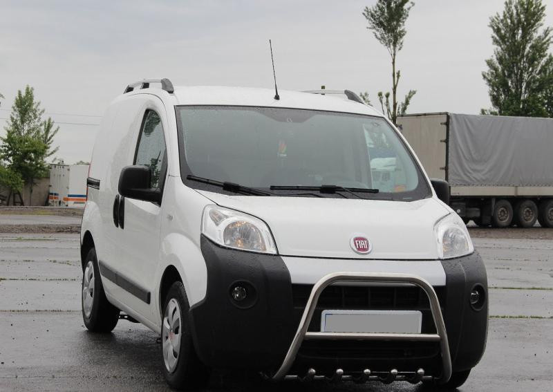 Купить Кенгурятник WT006 (нерж) для Fiat Fiorino/Qubo