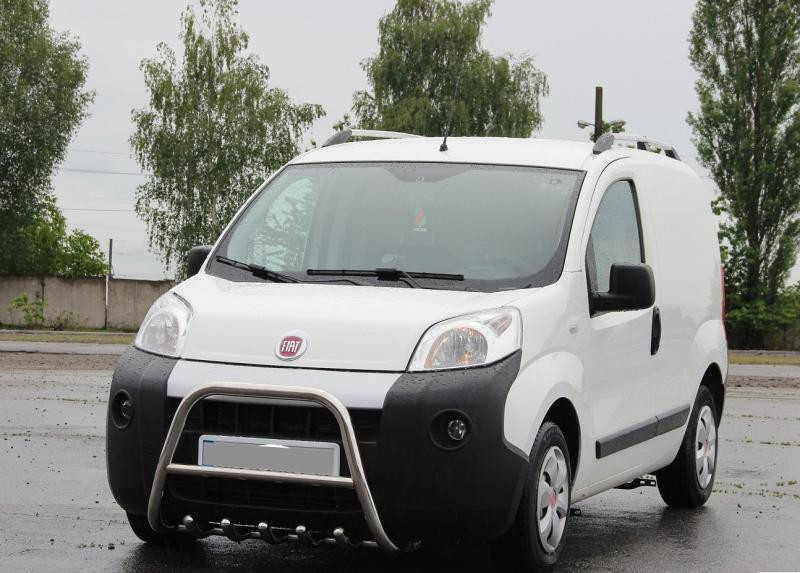 Купить Кенгурятник WT006 (нерж) для Fiat Fiorino/Qubo