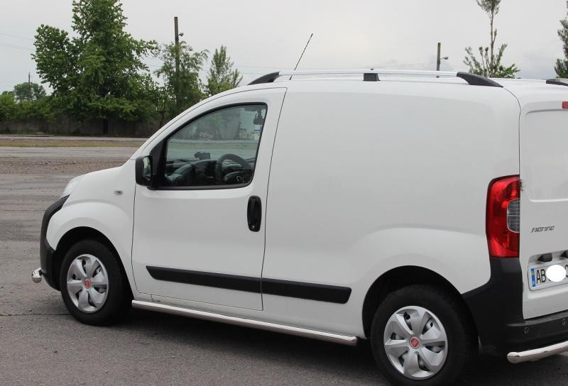 Купить Боковые трубы Ø60 (2 шт., нерж.) для Fiat Fiorino/Qubo
