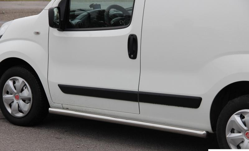 Купить Боковые трубы Ø60 (2 шт., нерж.) для Fiat Fiorino/Qubo