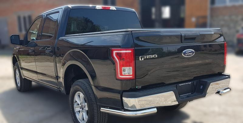 Купить Задние уголки AK003 (2 шт, нерж) для Ford F-150 2014- рр