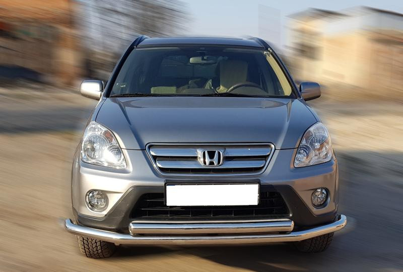 Купить Передняя защита ST014 (нерж.) d60/42 для Honda CRV 2001-2006 гг