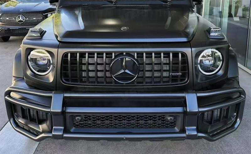 Купити Захист переднього бампера з решіткою (для AMG G63) для Mercedes G сlass W465 2025- рр
