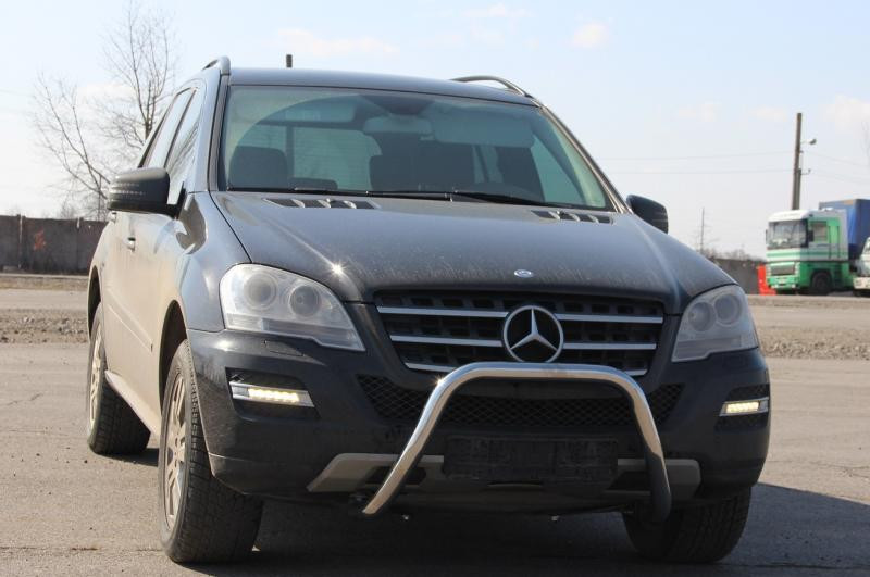 Купить Передняя защита WT006 (нерж) для Mercedes ML W164