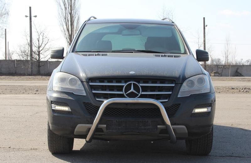 Купить Передняя защита WT006 (нерж) для Mercedes ML W164