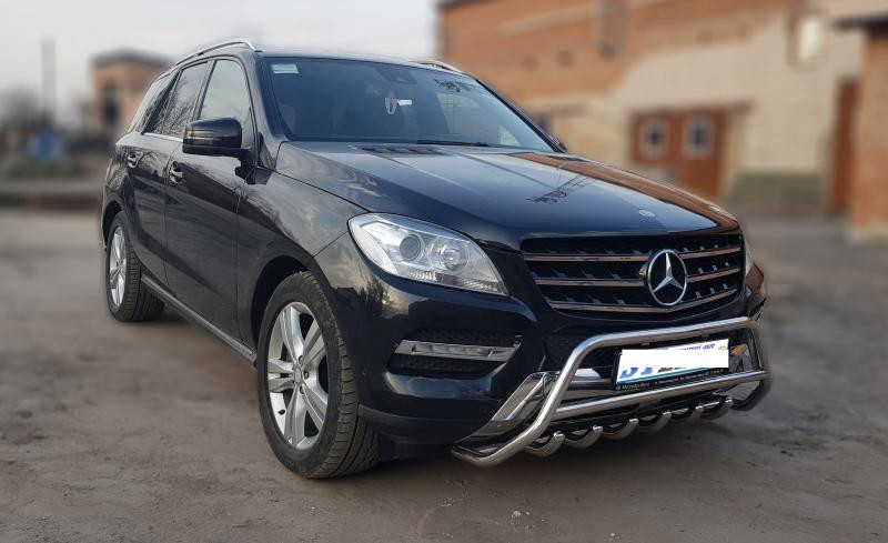 Купить Кенгурятник WT003 (нерж.) для Mercedes GLE/ML сlass W166