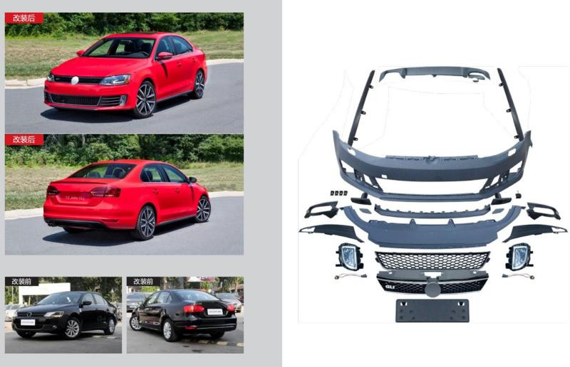 Купити Комплект обвісів GLI (для 2011-2015) для Volkswagen Jetta рр