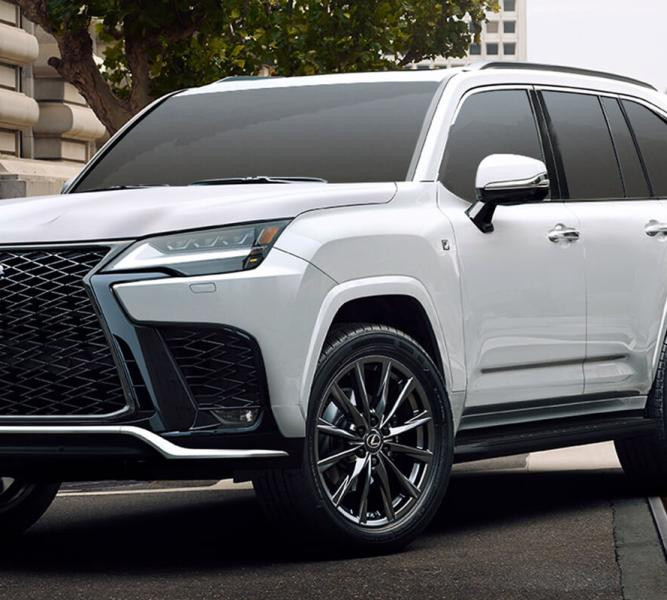 Купить Противотуманки (2 шт) для Lexus LX 500d/600