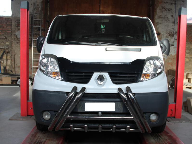 Купить Кенгурятник F1-01 (нерж.) для Renault Trafic 2001-2015 гг