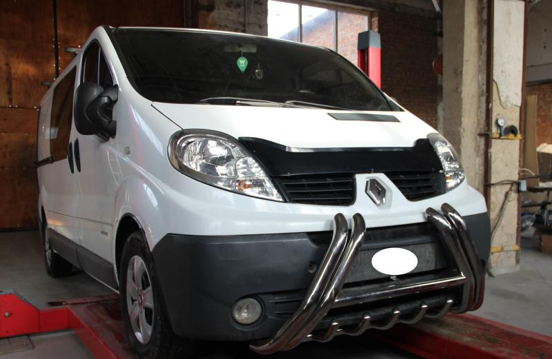 Купить Кенгурятник F1-01 (нерж.) для Opel Vivaro 2001-2015 гг