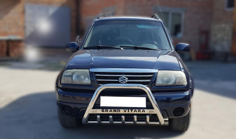Купить Кенгурятник WT004 (нерж) для Suzuki Vitara 1998-2006 гг