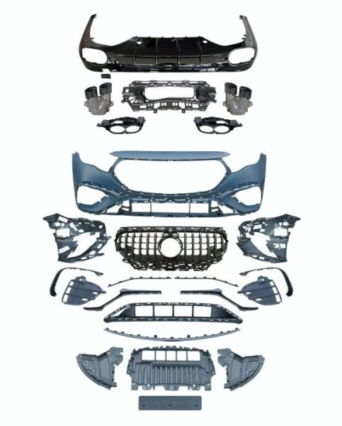 Купити Комплект обвісів AMG E53 з заднім дифузором (для AMG-Line) для Mercedes E-сlass W214 2023- рр
