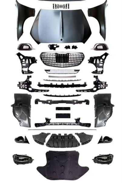 Купити Комплект рестайлінгу в W223 Maybach (з дверними ручками і вставками) для Mercedes S-сlass W222