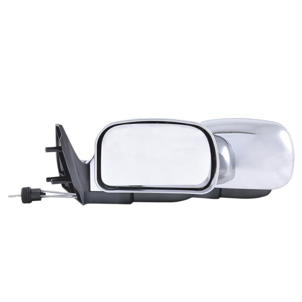 Купить Зеркала боковые Carlife, ВАЗ 2108, 09, 099, 13, 14,15 хром, сф.антибл., компл 2шт