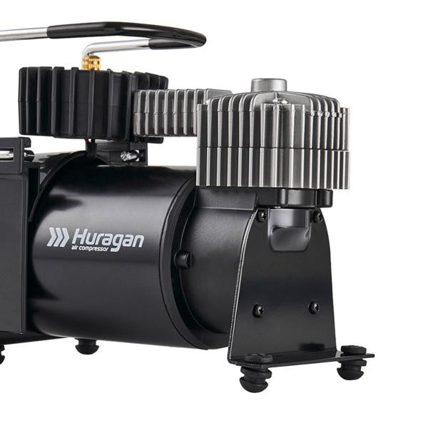 Купити Компресор автомобільний Huragan з автостопом 12В, 7 Атм, 37 л/хв H0400