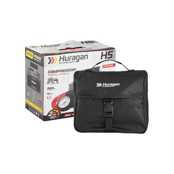Купити Компресор автомобільний Huragan 12В, 7 Атм, 85 л/хв H0500