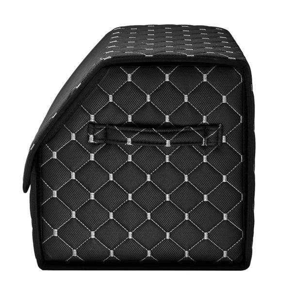 Купити Сумка органайзер Beltex Еко шкіра S 35х30х30 чорна/сіра