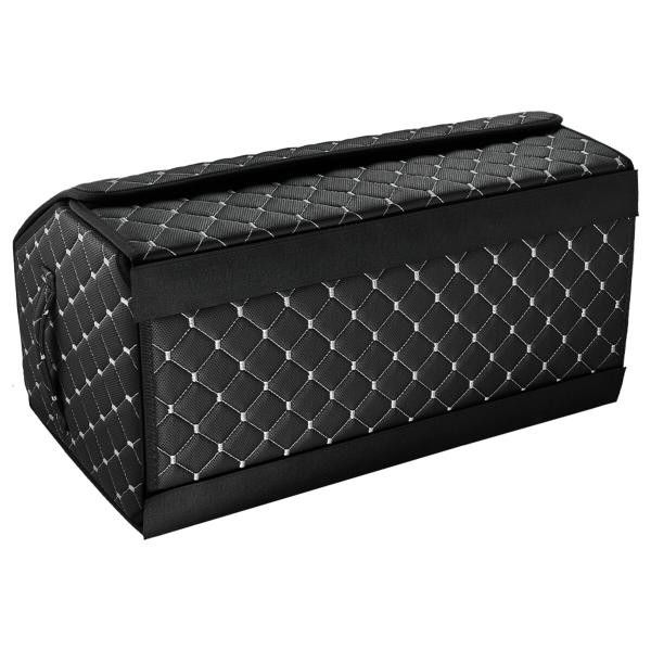 Купить Сумка органайзер Beltex Эко кожа L 60х31х31 черная/серая