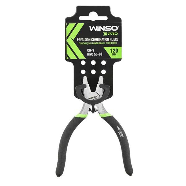 Купити Плоскогубці Winso Pro прецизійні комбіновані Cr-V 120мм