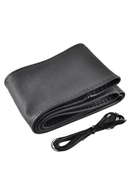 Купити Оплітка на кермо, широка. Розмір М 37-39см