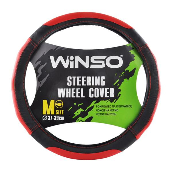 Купити Чохол на кермо Winso М, Ø37-39 екошкіра 140520