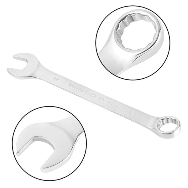 Купити Набір ключів Winso PRO комбіновані CR-V 15шт 6-22мм