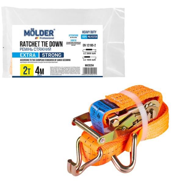 Купить Стяжной ремень Molder 2т, 4м
