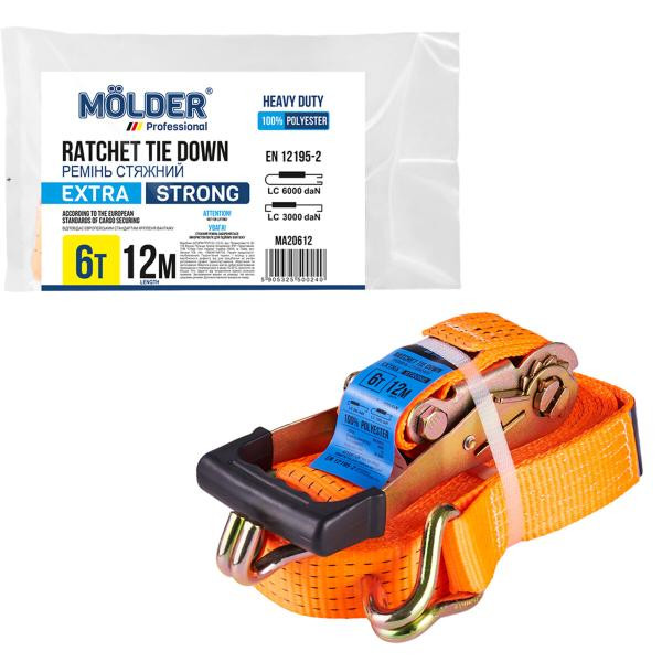 Купить Стяжной ремень Molder 6т, 12м