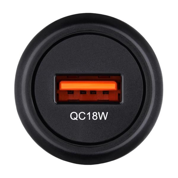 Купити Автомобільний зарядний пристрій Brevia ePower SingleDrive 18W 1xUSB-A чорний