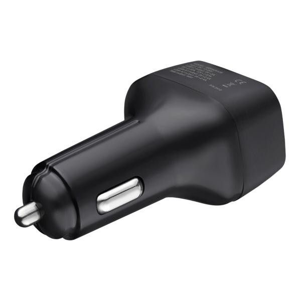 Купити Автомобільний зарядний пристрій Brevia ePower TriDrive 44W 1xUSB-C+2xUSB-A чорний