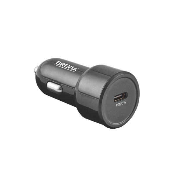 Купити Автомобільний зарядний пристрій Brevia ePower TurboCharge 20W 1xUSB-C чорний