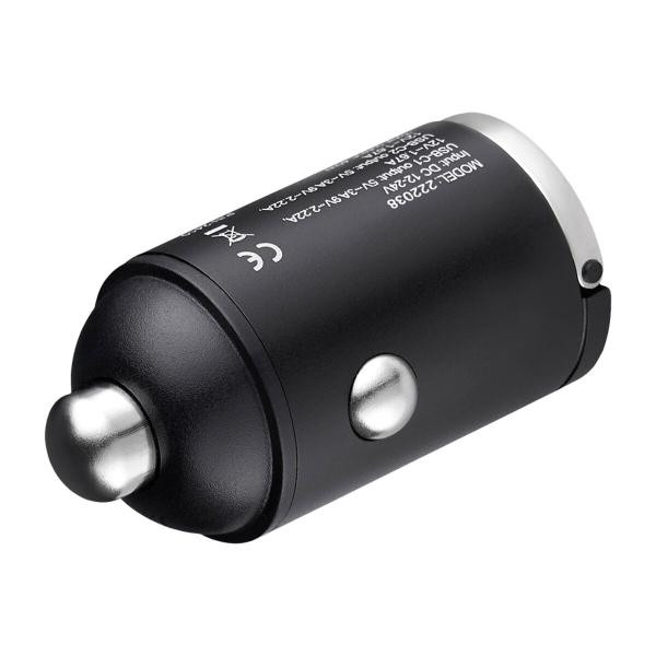 Купить Автомобильное зарядное устройство Winso PRO 38W USB-C+USB-A mini Metal