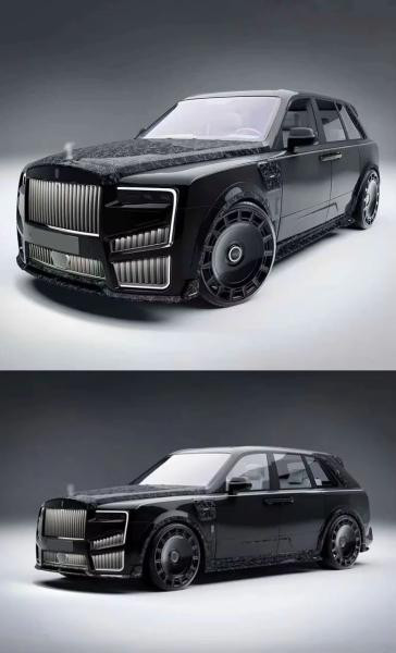 Купити Комплект обвісів MNSR Carbon (для 2024-2025) для Rolls-Royce Cullinan 2018- рр